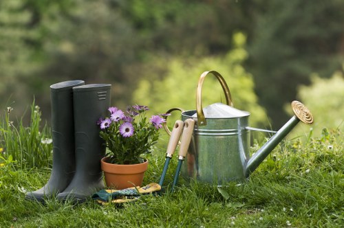 Advanced tree cutting equipment in use